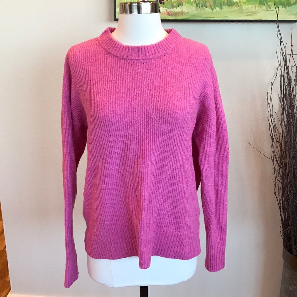 Something Navy Pink Sweater 